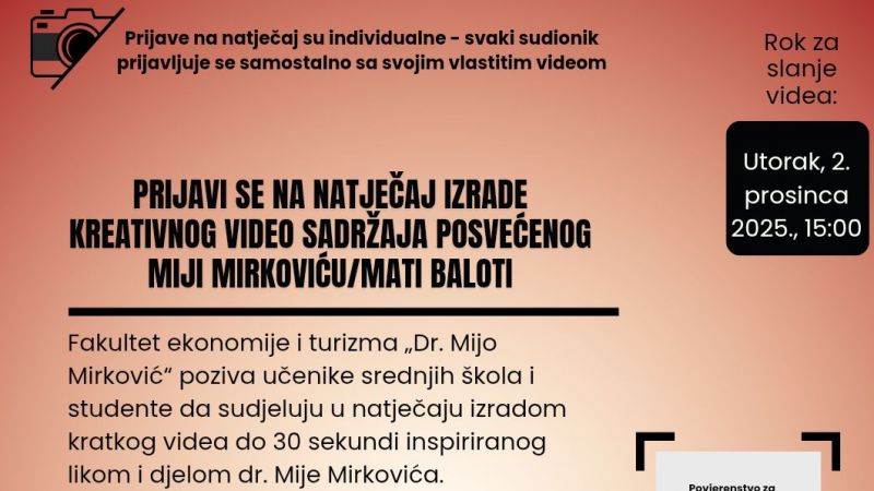 Projekcija dokumentarnoga filma o dr....
