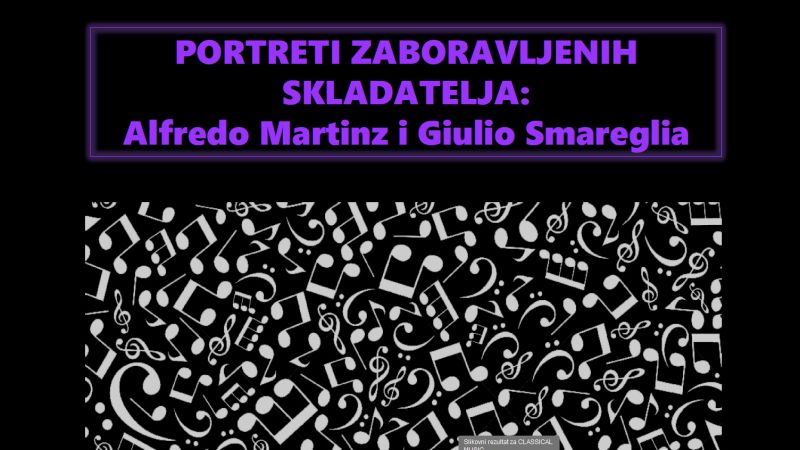 SPAS OD ZABORAVA: Glazbeni portreti...