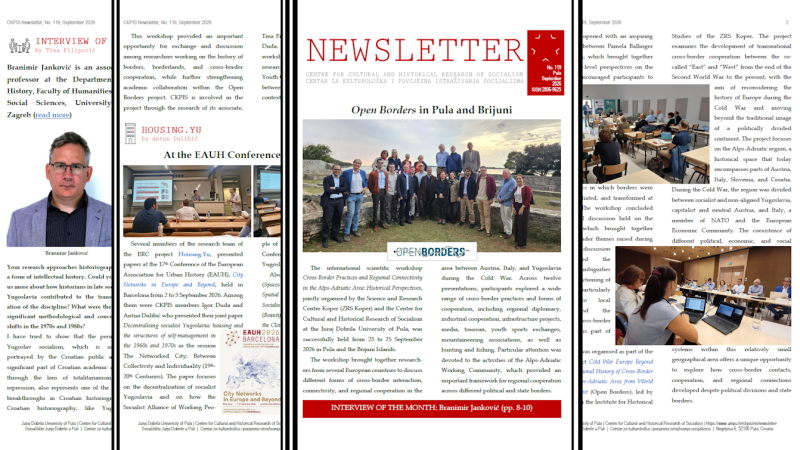 Newsletter, rujan 2026.