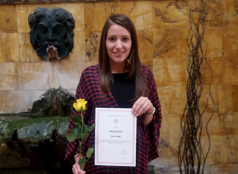 Lara Fuček dobitnica rektorove...