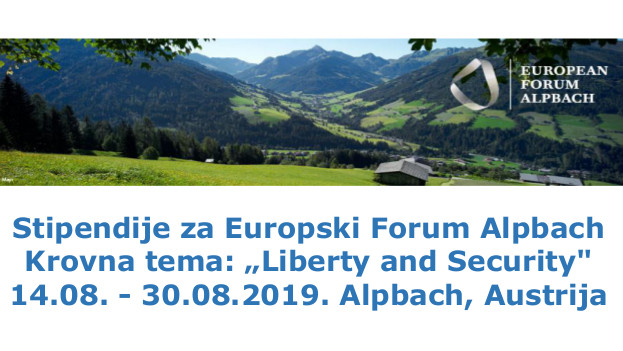 Stipendije za Europski Forum Alpbach...
